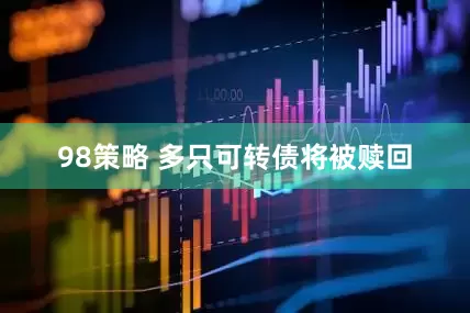 98策略 多只可转债将被赎回